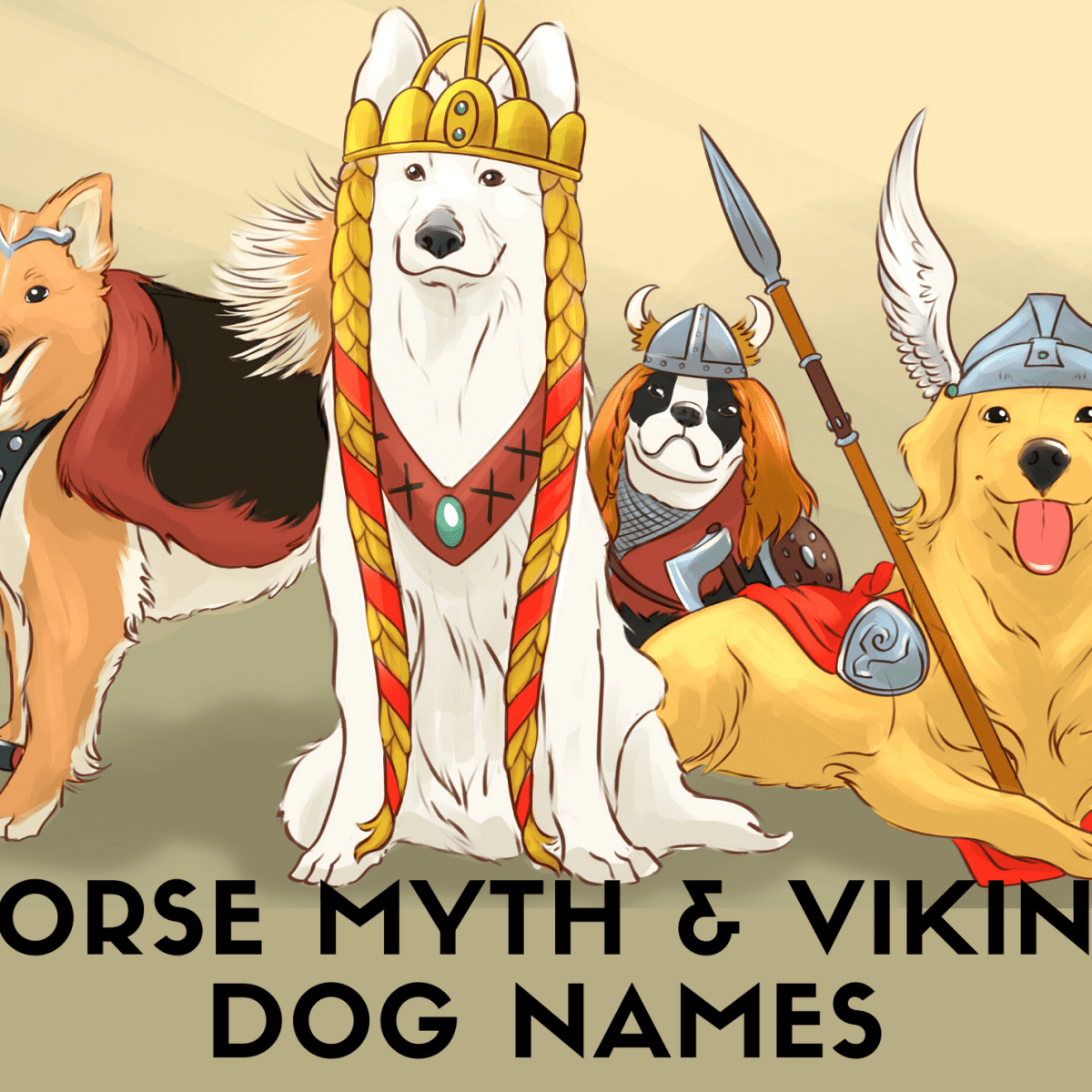 50+ Norse Mythology and Viking Dog Names - PetHelpful