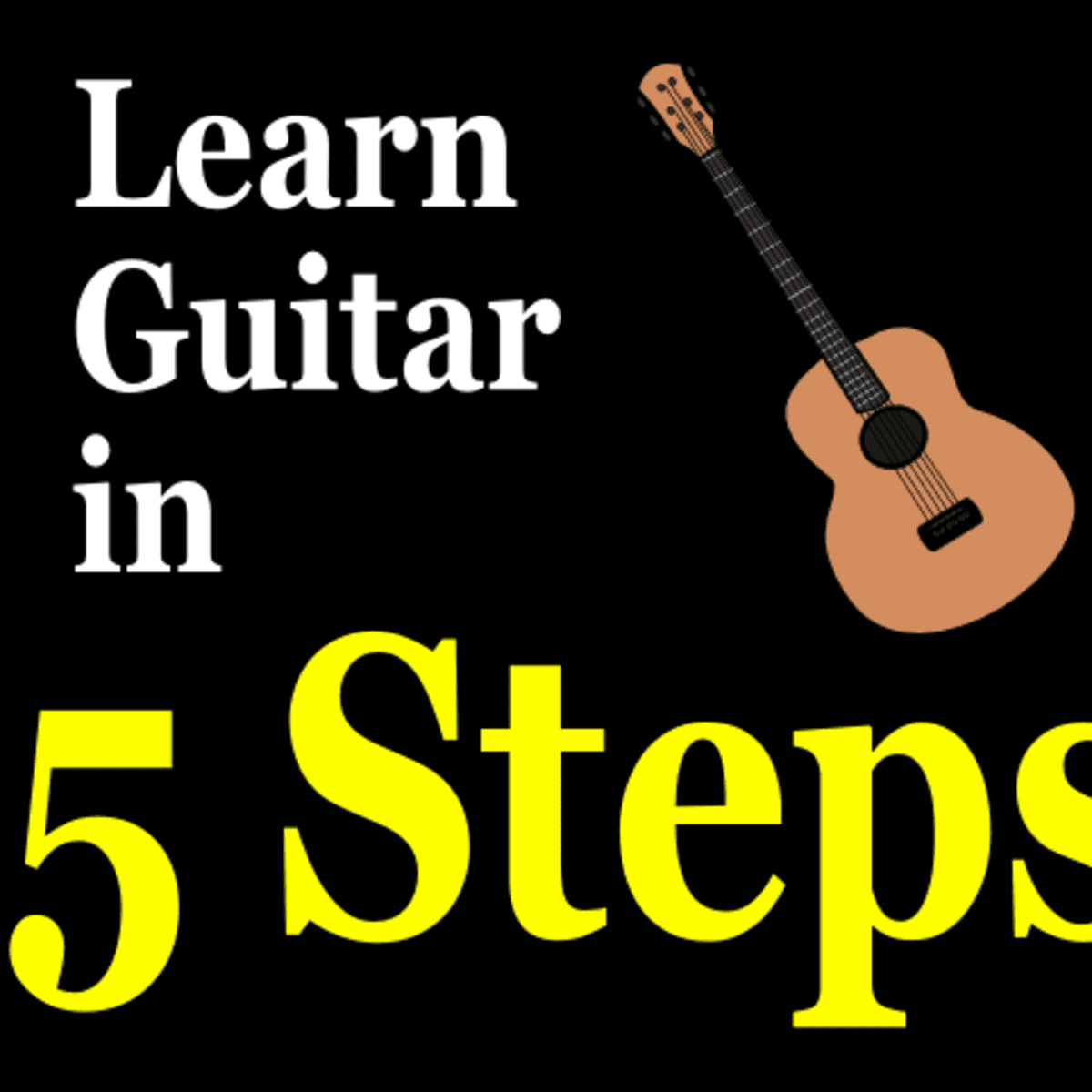 how to teach yourself guitar in 5 steps