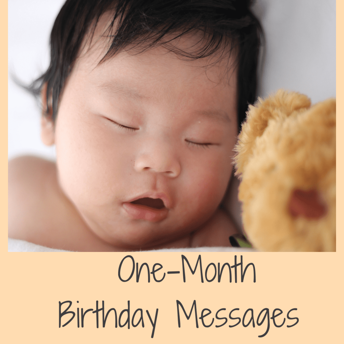 Happy Full Moon Baby Wishes: What to Write in One-Month Birthday Card -  Holidappy