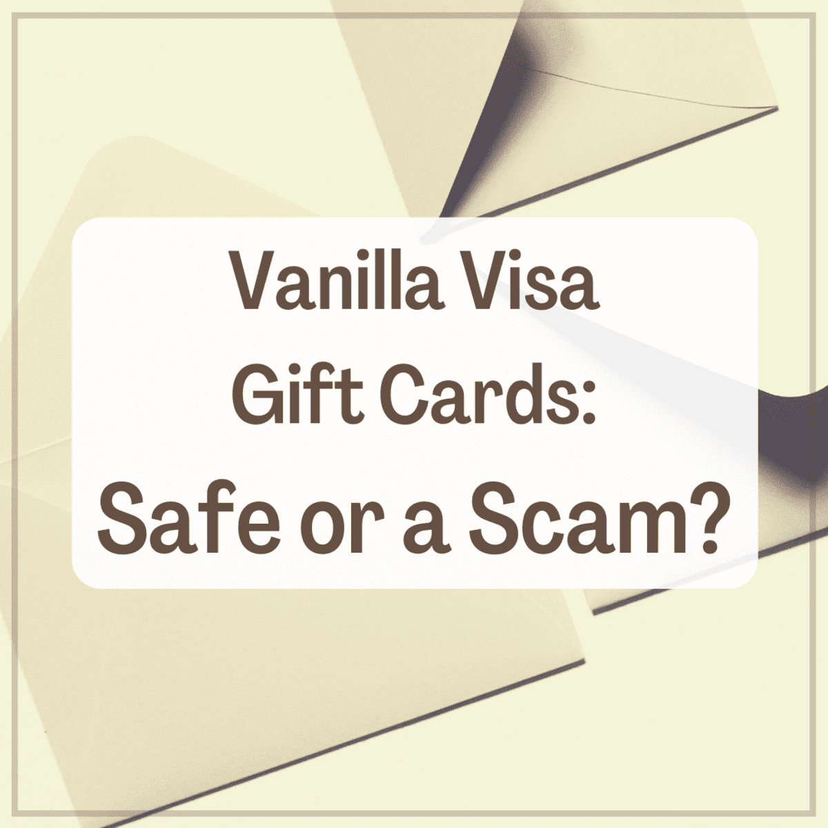 Is The Vanilla Visa Gift Card A Scam? (My Experience) - Toughnickel