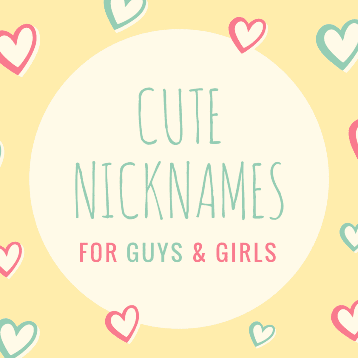 Cute boy nickname a a whats for 150+ Nicknames