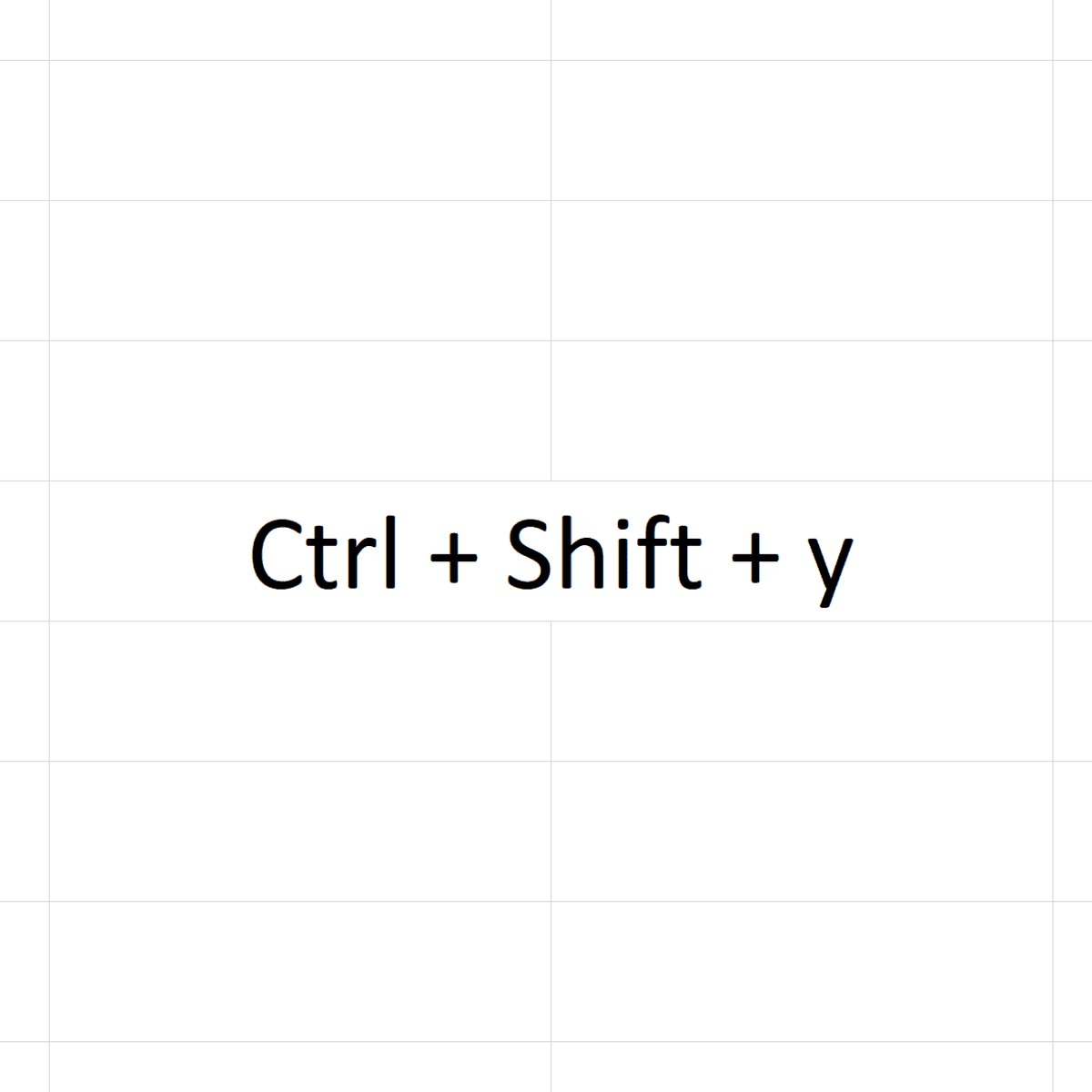 create hotkey in excel