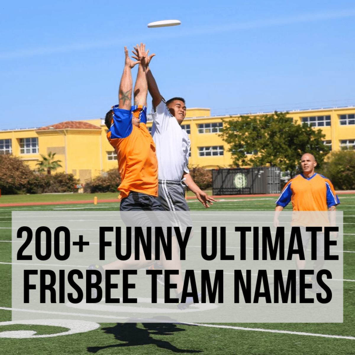 200+ Funny & Unique Ultimate Frisbee Team Names - HowTheyPlay