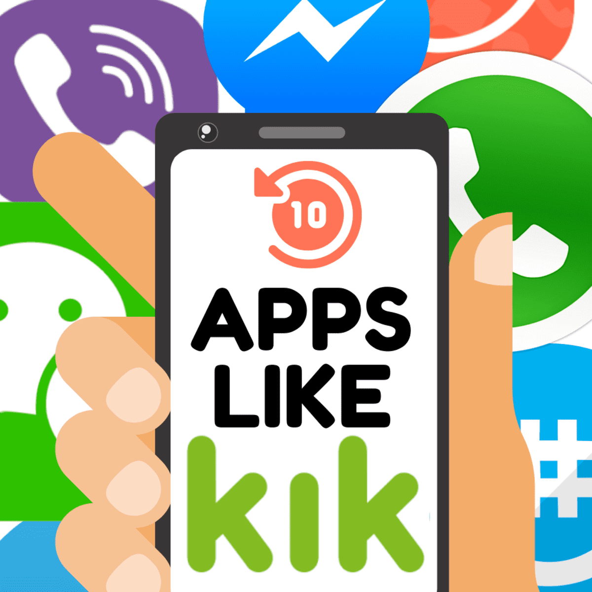 ørn Fisker par The 10 Best Messaging Apps Like Kik! - TurboFuture
