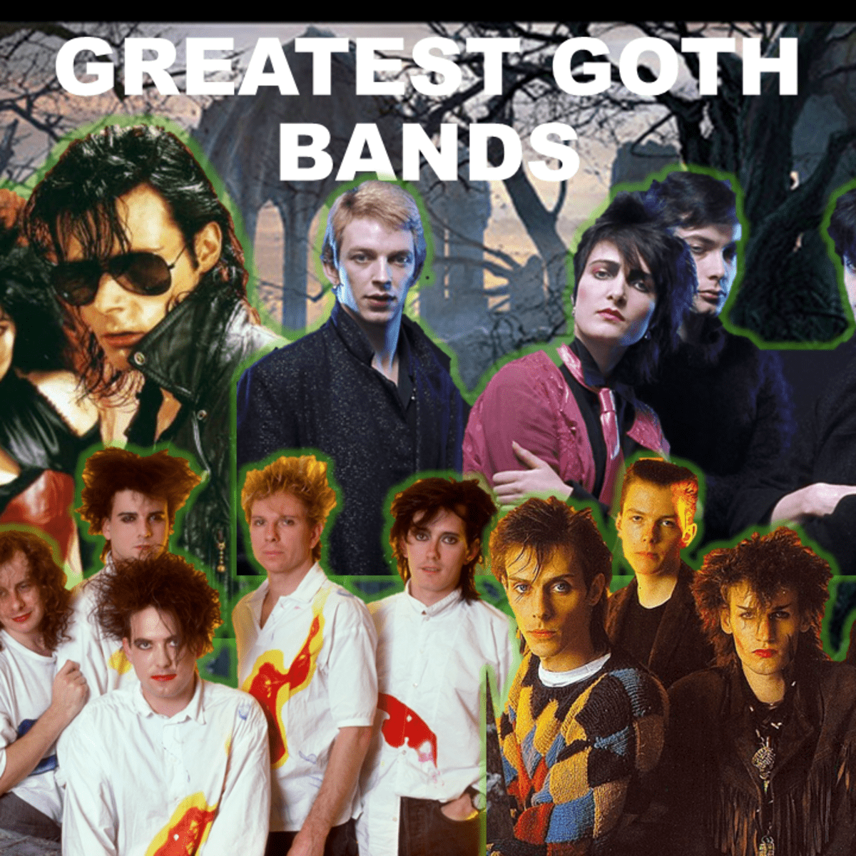 80s Goth Porn - Goth Bands: Best 30 Gothic Bands of All Time - Spinditty