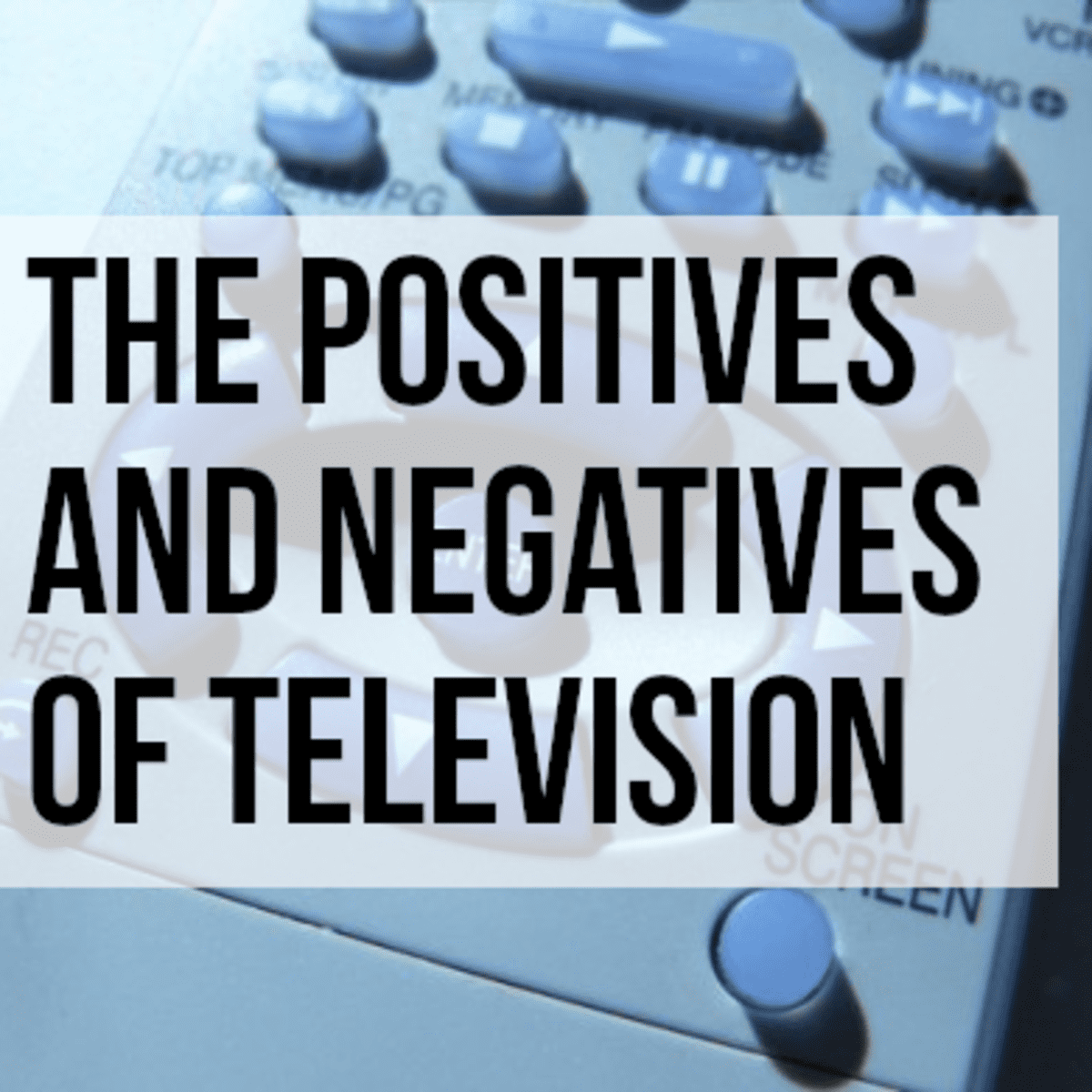 advantages and disadvantages of tv