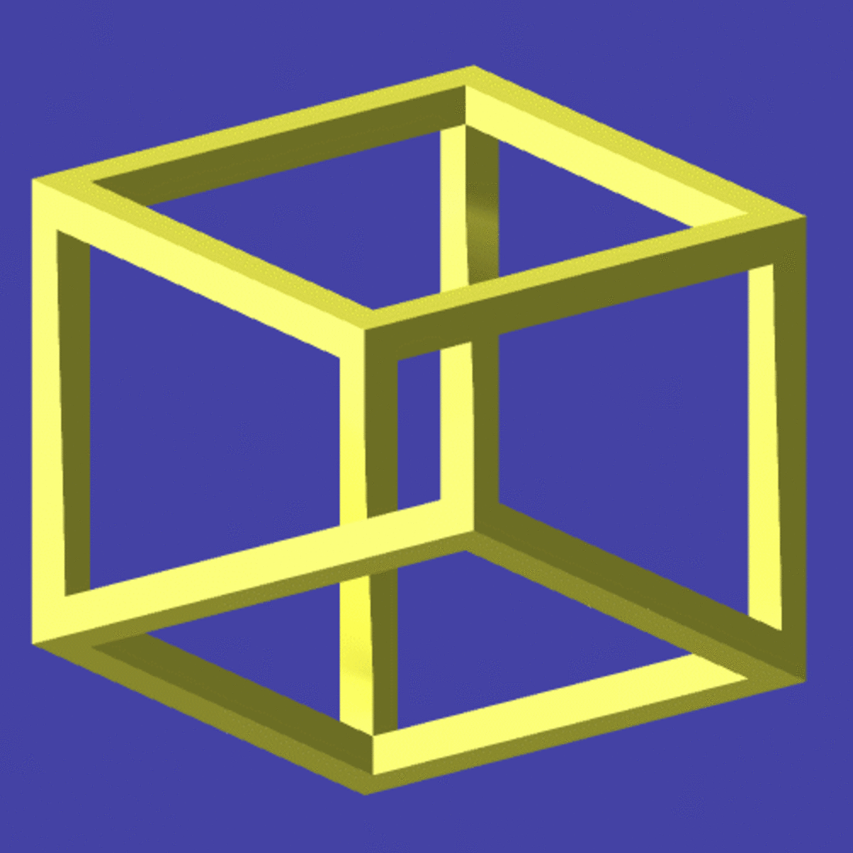 optical illusions cube