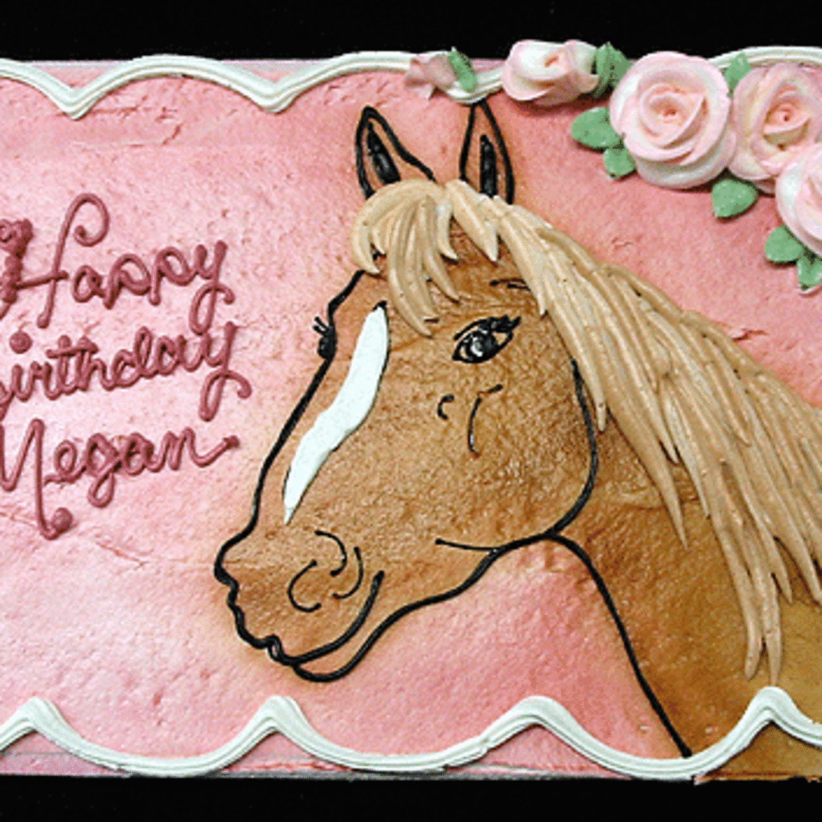 Amazon.com: 1 Pack Horse Happy Birthday Cake Topper Animal Horse Cake Pick  for Equestrian Theme Baby Shower Kids Birthday Party Supplies Cake  Decorations Supplies Gold : Grocery & Gourmet Food