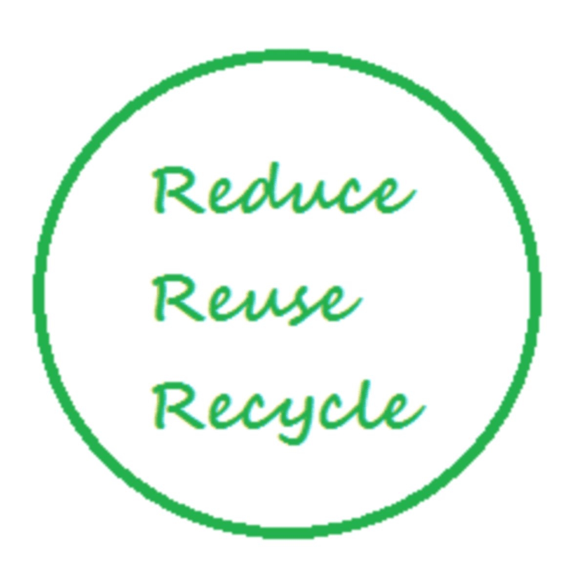 reduce reuse repair recycle - Openclipart