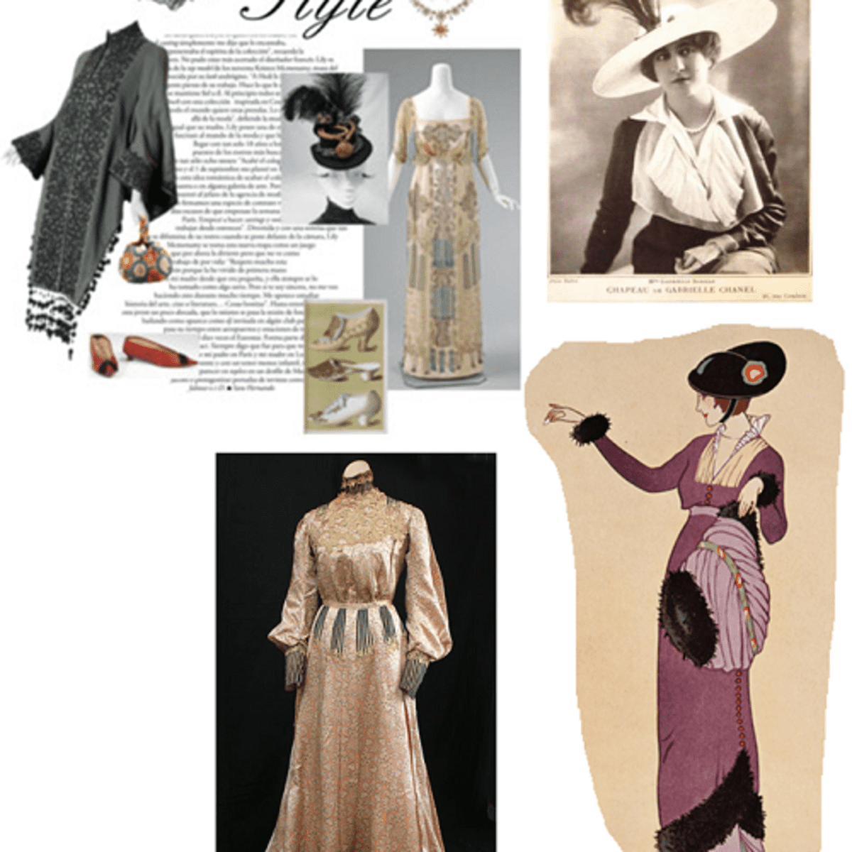 History of Womens fashion -1900 to 1969 - Glamour Daze