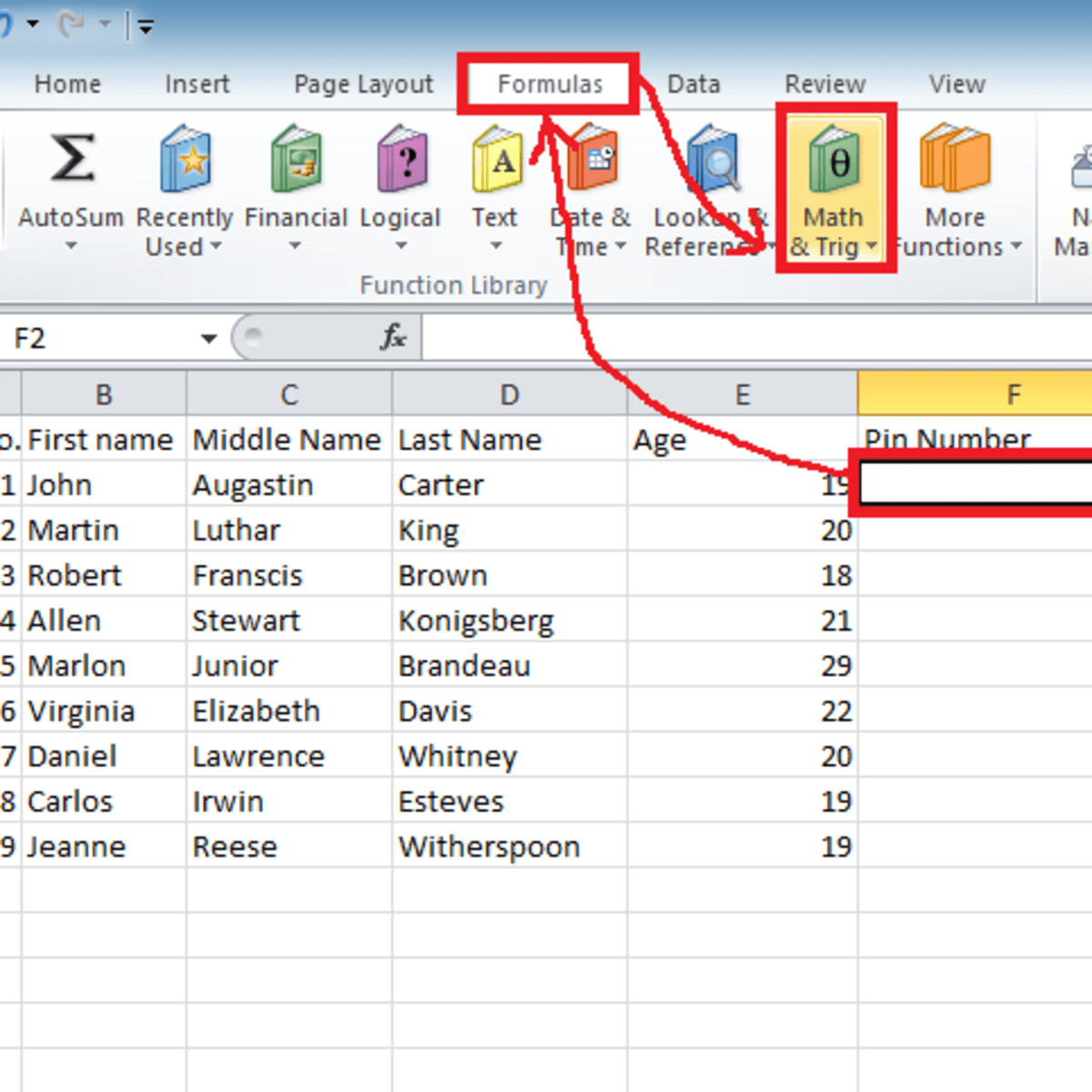 Process to generate random pin number in excel: The easiest process to  create automated random pin number using Excel - HubPages