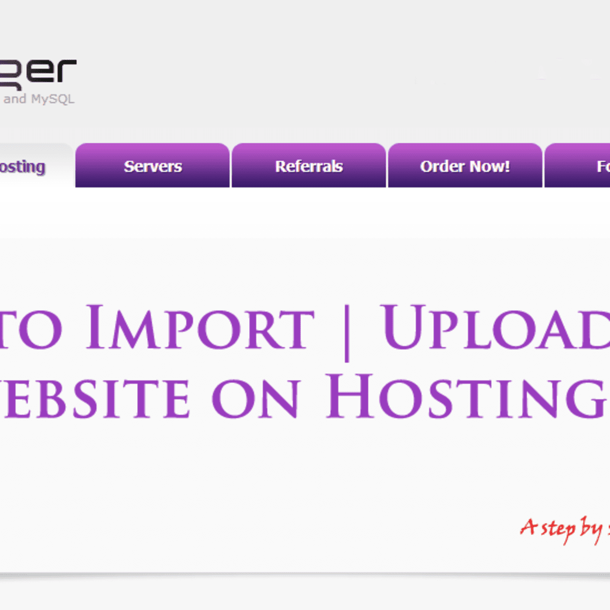 How to Upload | Import your website into Hostinger - HubPages