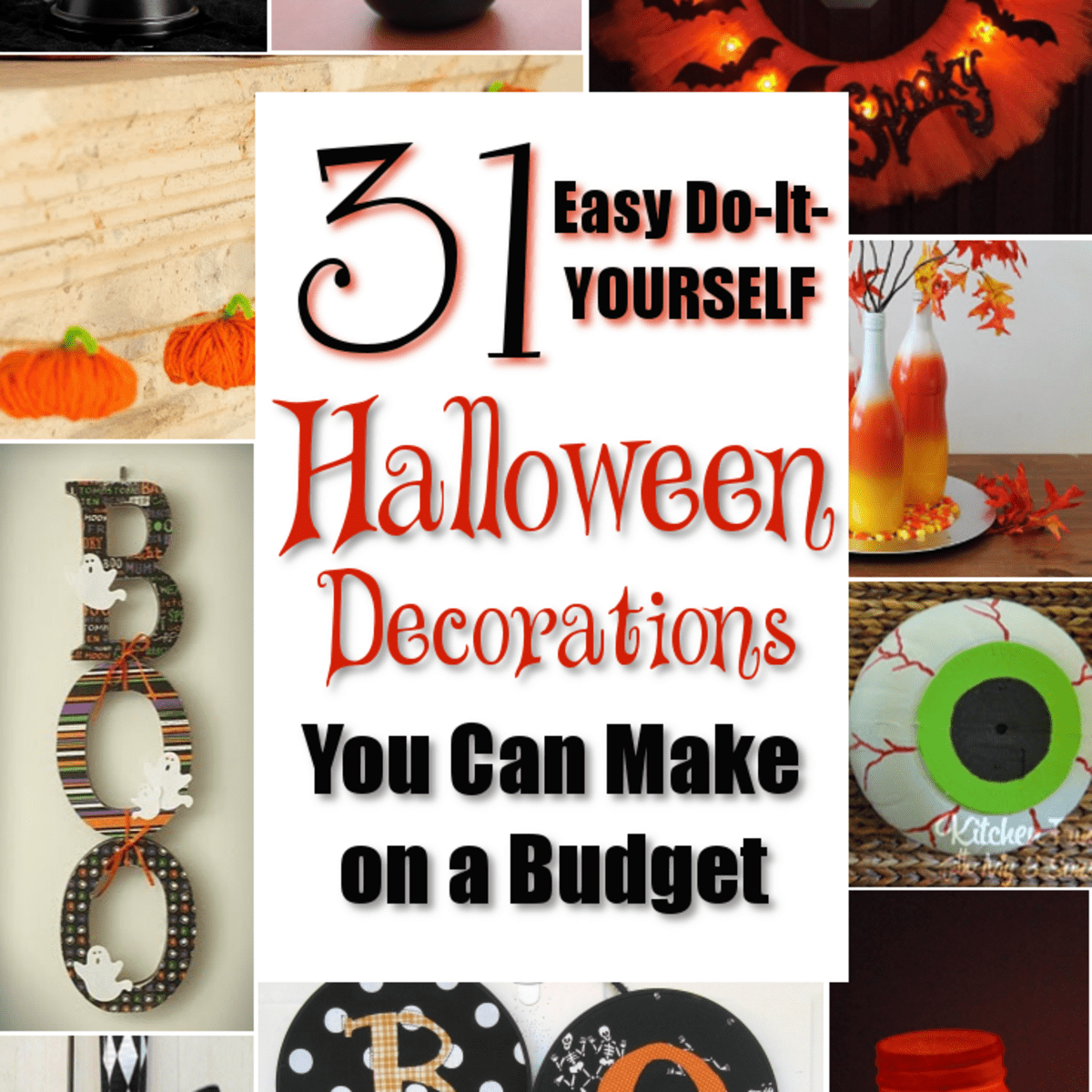 31 Easy Diy Halloween Decorations - HubPages