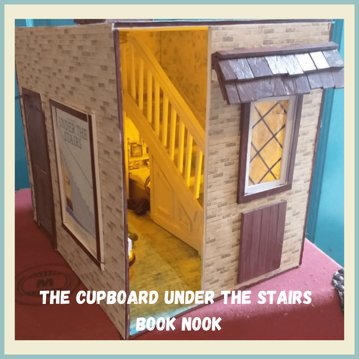 Harry Potter-Inspired Cupboard Under the Stairs Book Nook (Step-by-Step  Guide for Beginners) - FeltMagnet