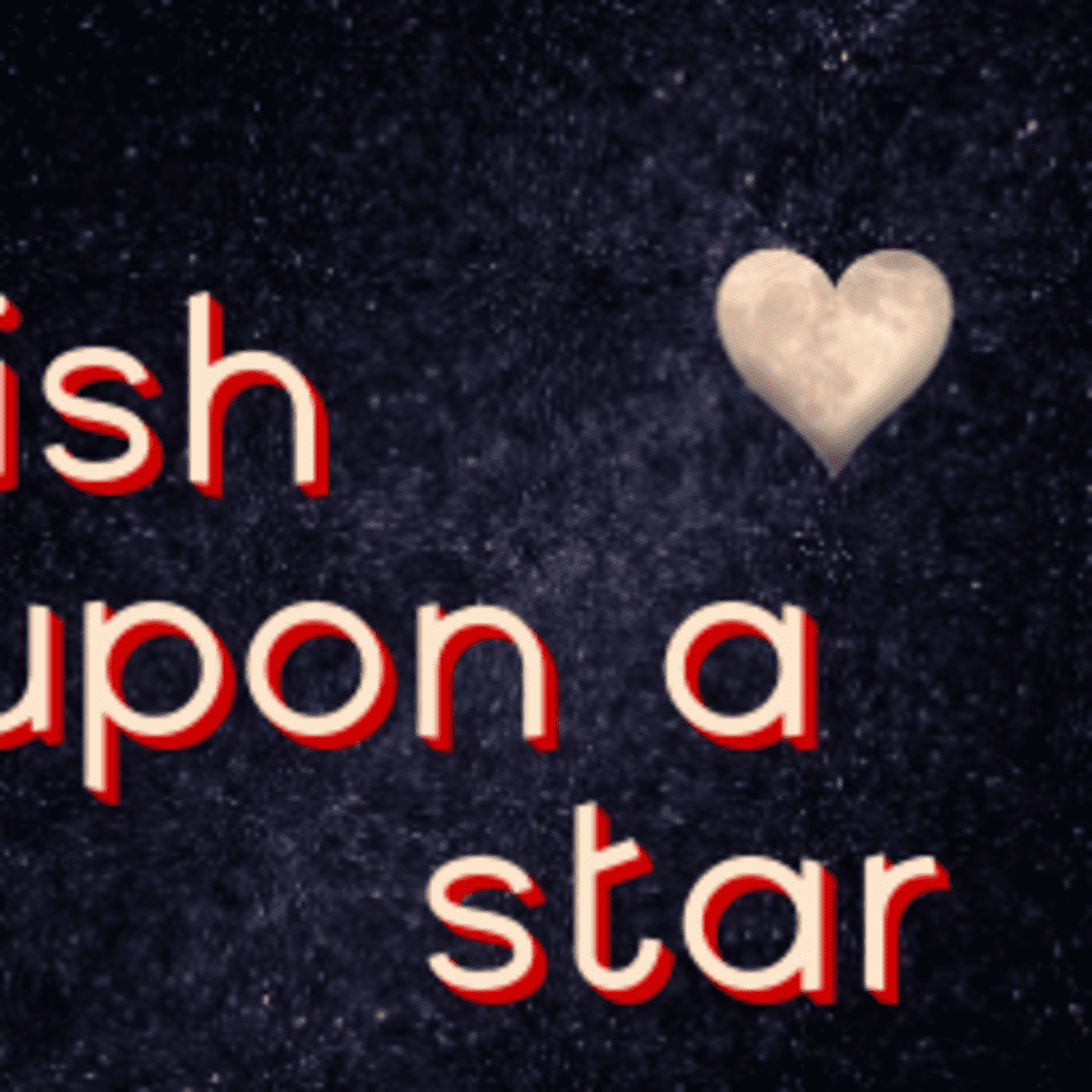 Wish upon a star poem