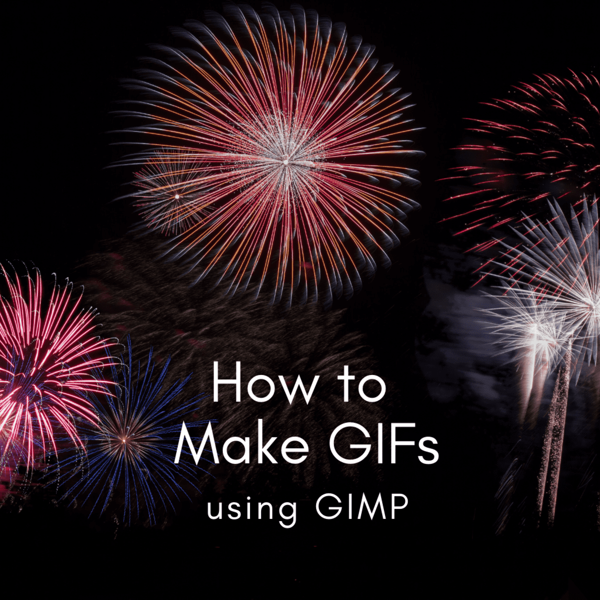 How to Make Animated GIF in GIMP - Most Easy Way! 