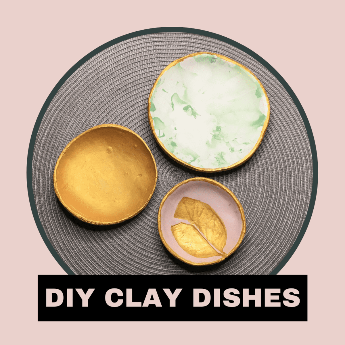 How to Make Two Clay Trinket Dishes