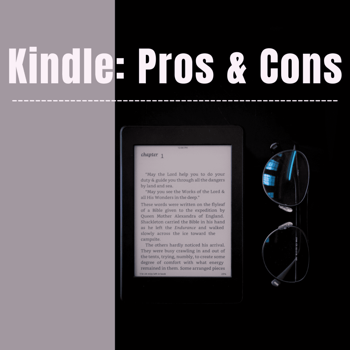 Advantages and Disadvantages of a Kindle: Advice From a Bookworm