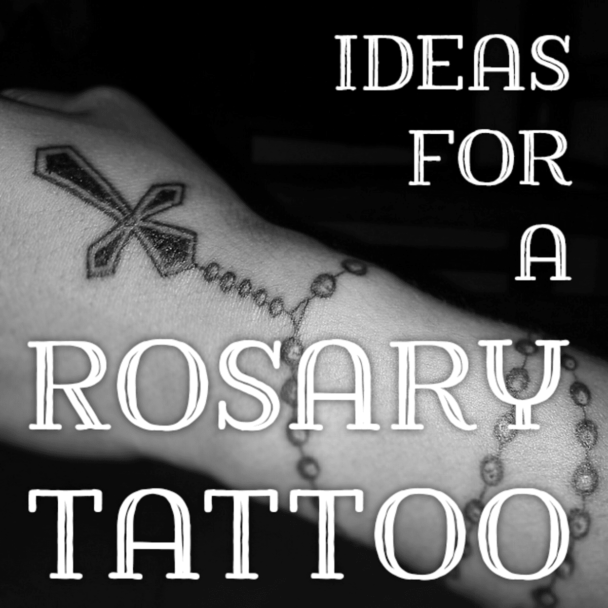 rosary tattoo on hand for womenTikTok Search