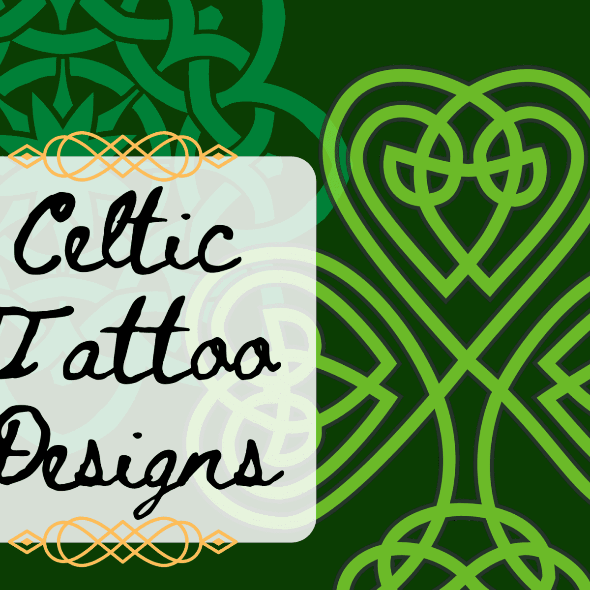Celtic Tattoo Photos and Meanings: Knot and Cross Designs - TatRing