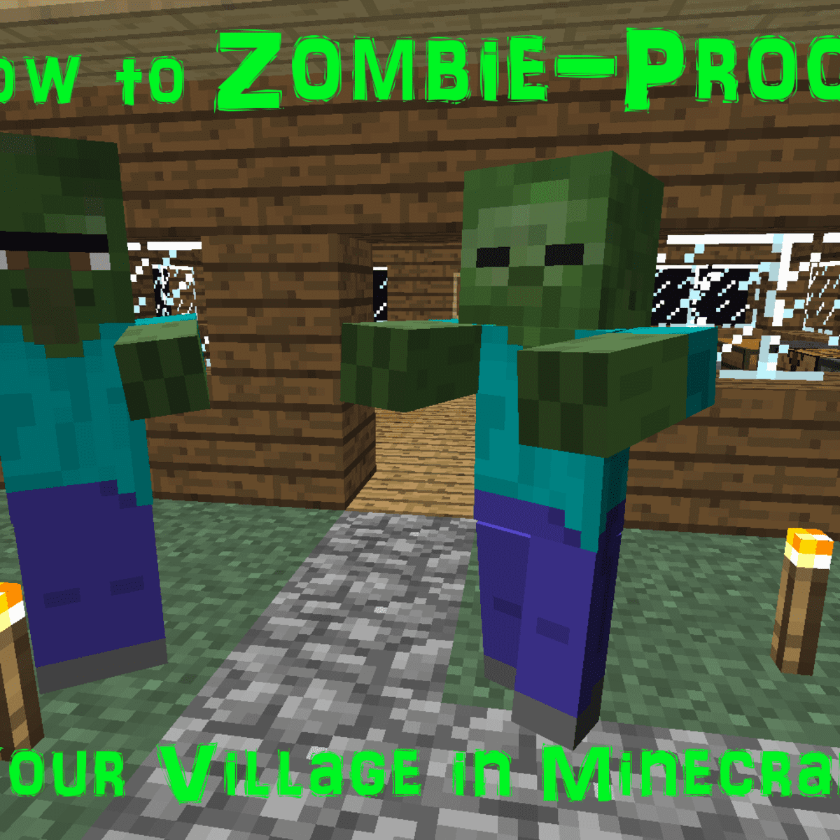 How To Zombie Proof Your Village In Minecraft Levelskip