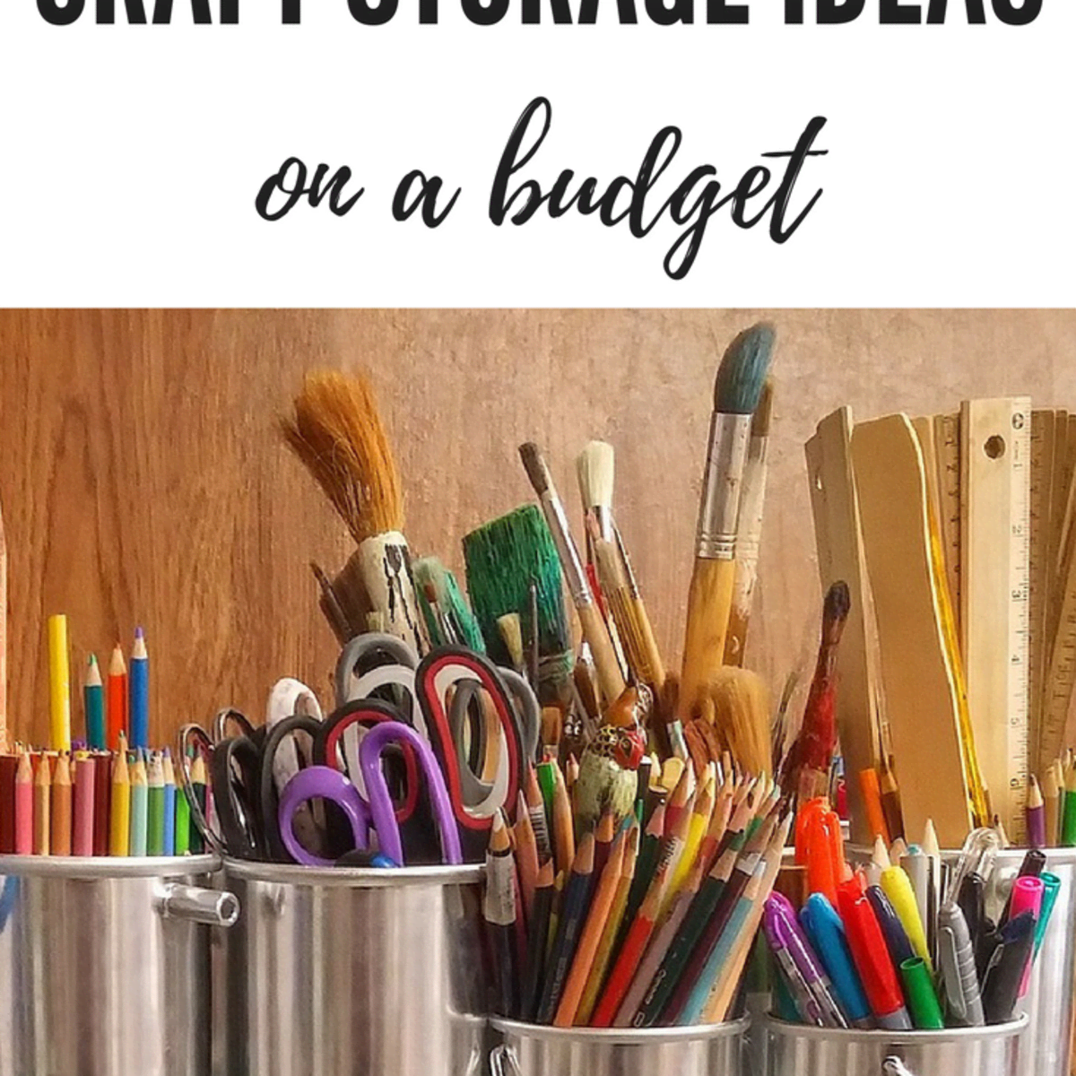 10 Craft Storage Ideas on a Budget - FeltMagnet