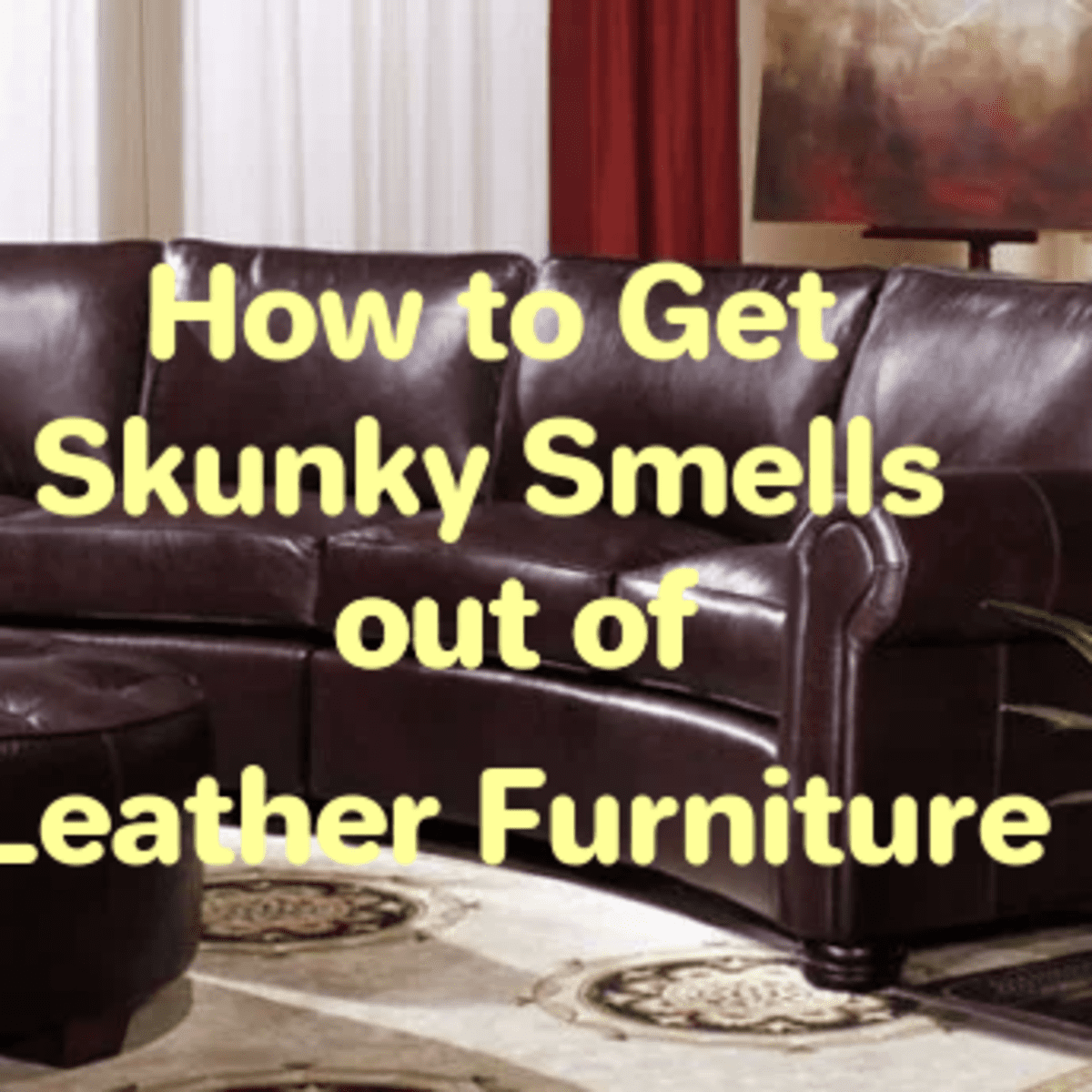 Stinky Smells Out Of Leather Furniture, San Antonio Leather Furniture