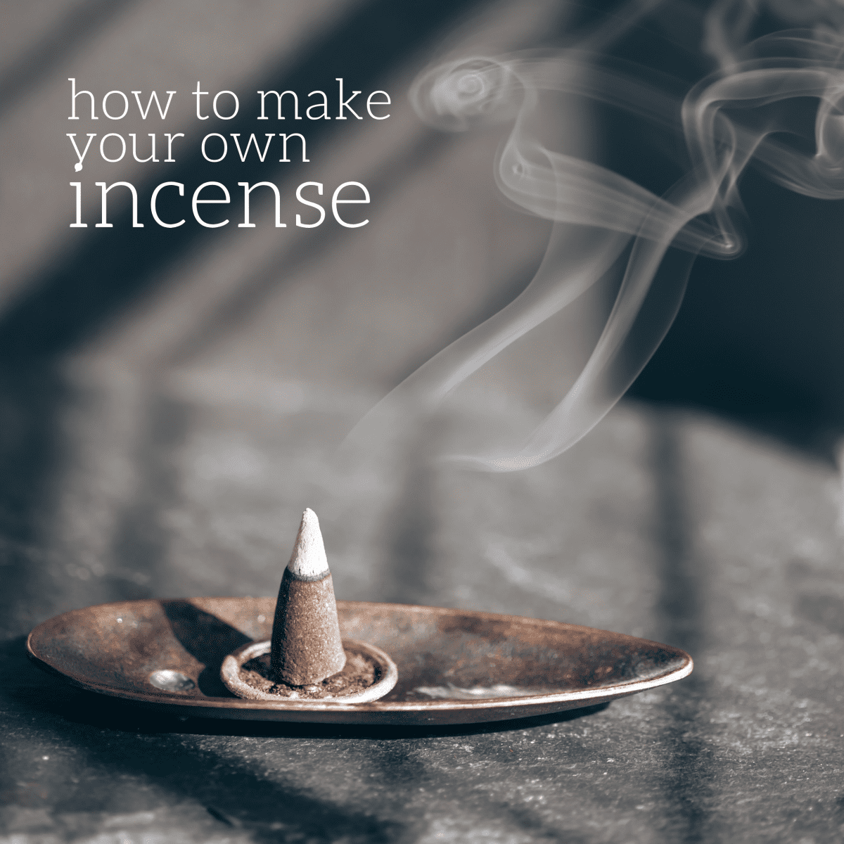 How to Make Incense Sticks Using Essential Oils »Tutorial