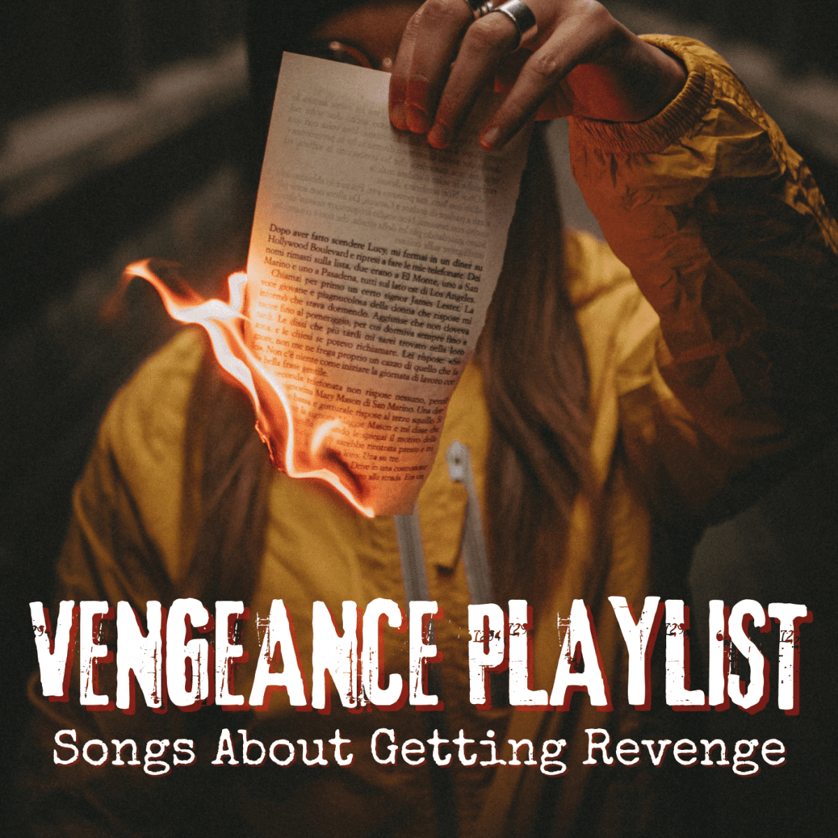 Revenge Playlist: 92 Songs About Getting Even - Spinditty