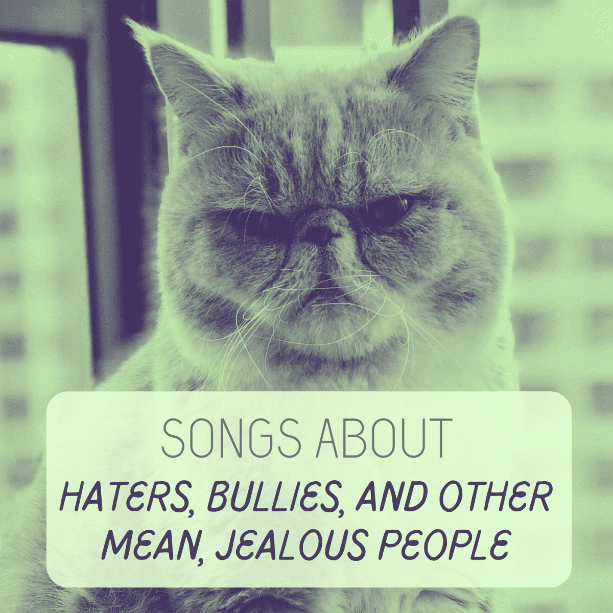 78 Songs About Haters, Bullies, and Other Mean, Jealous People - Spinditty