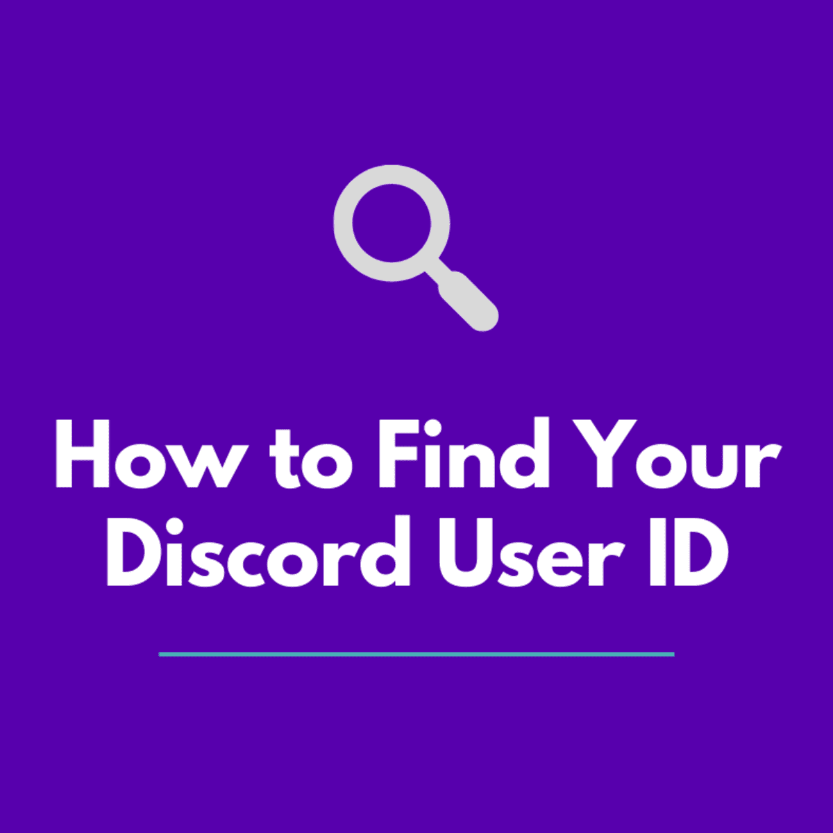 How to find your unique Discord ID, and what you can use it for