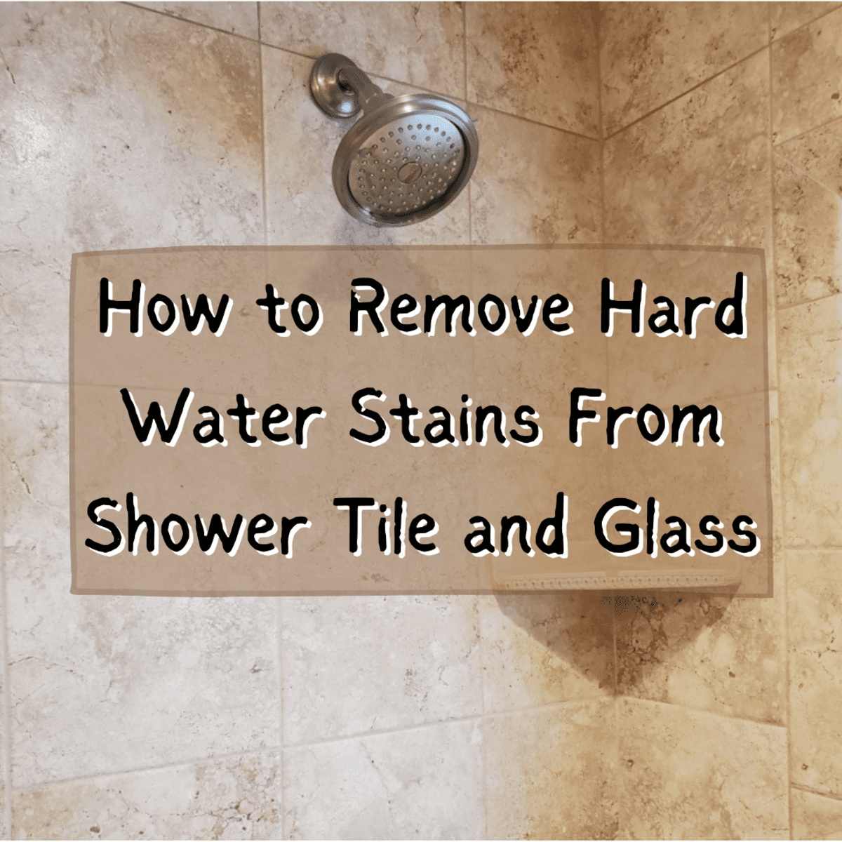How to Remove Hard Water Stains From Shower Tile and Glass - Dengarden