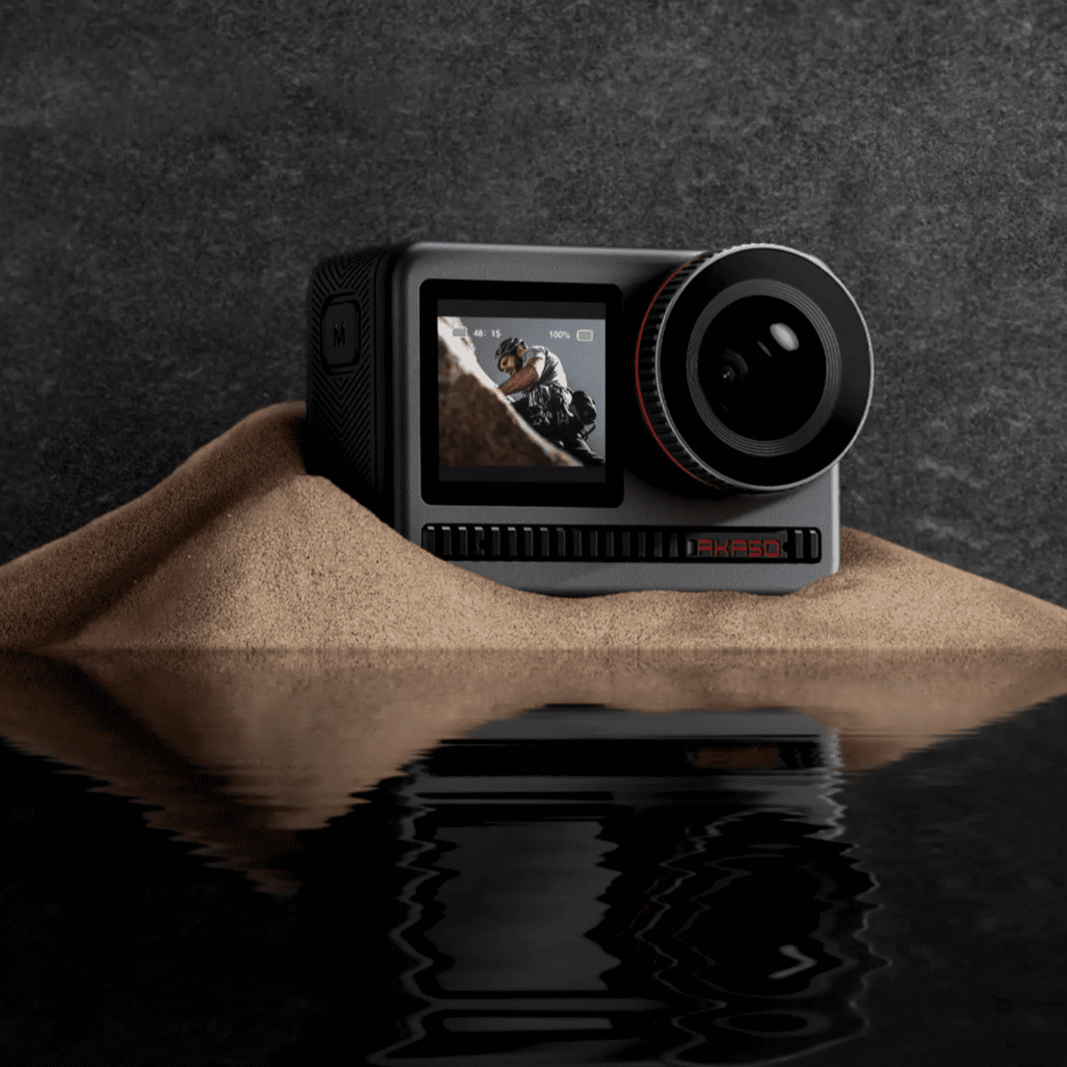 Akaso Brave 8 4K dual-display sports camera