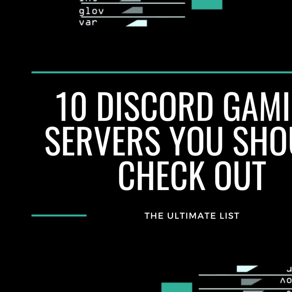 Public Gaming Discord Servers