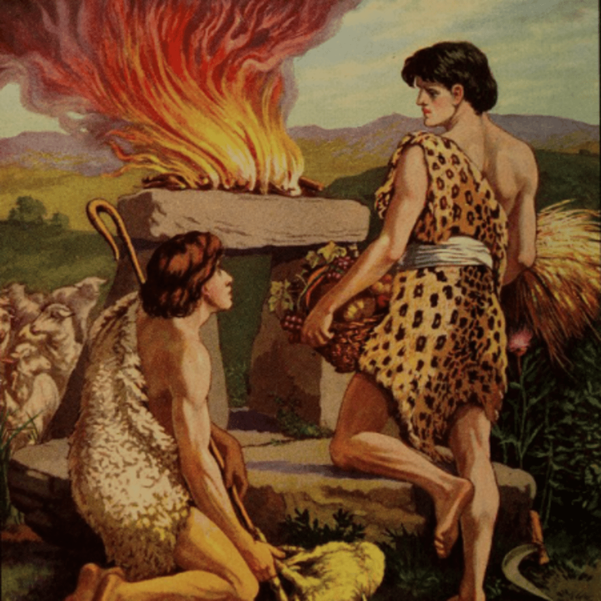 cain and abel sacrifices to god