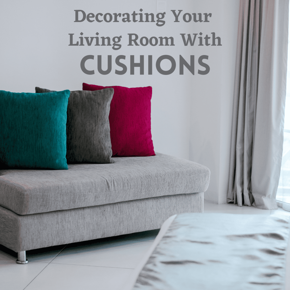 How to Decorate Your Living Room With Cushions - Dengarden