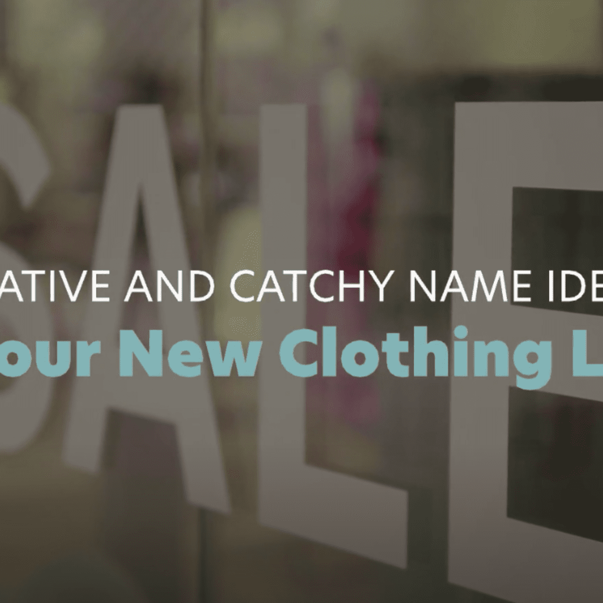 100 Creative Names For A Clothing Company Toughnickel