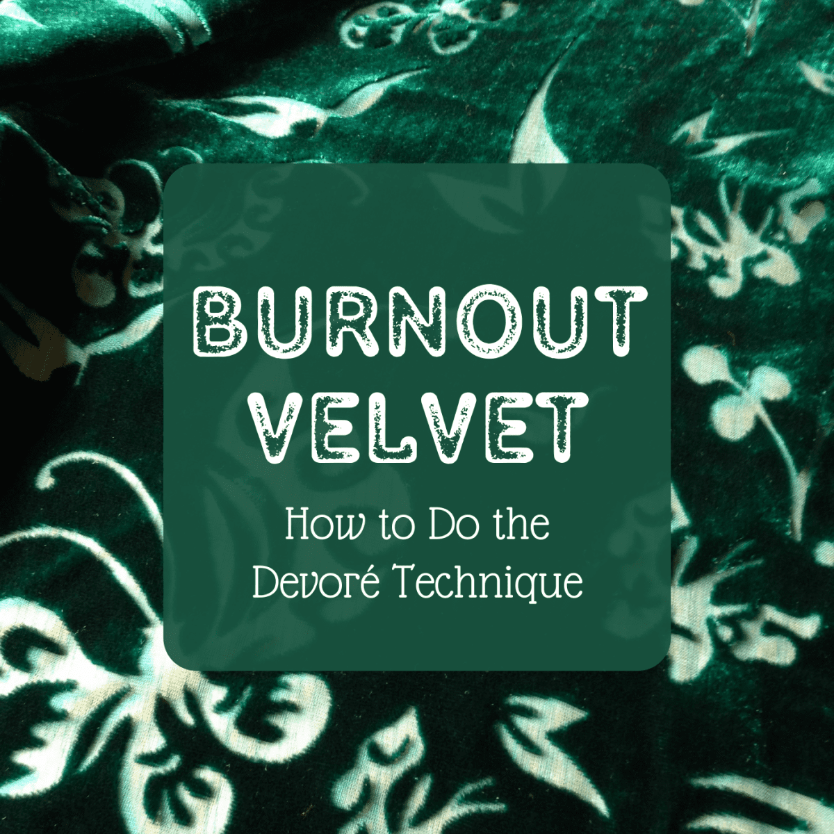 How to Make a Burnout Tee