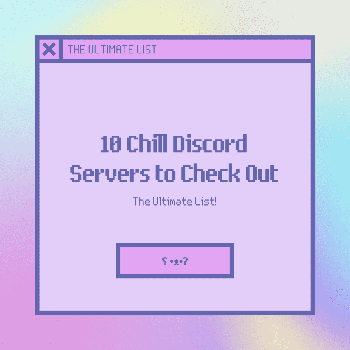 Public Discord Servers tagged with Fun And Chill