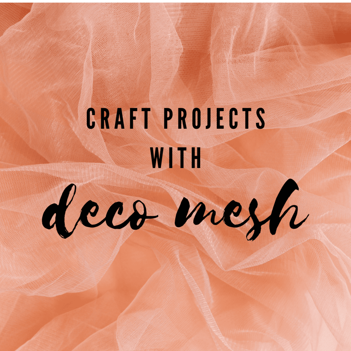 29 Clever Craft Ideas Using Deco Mesh