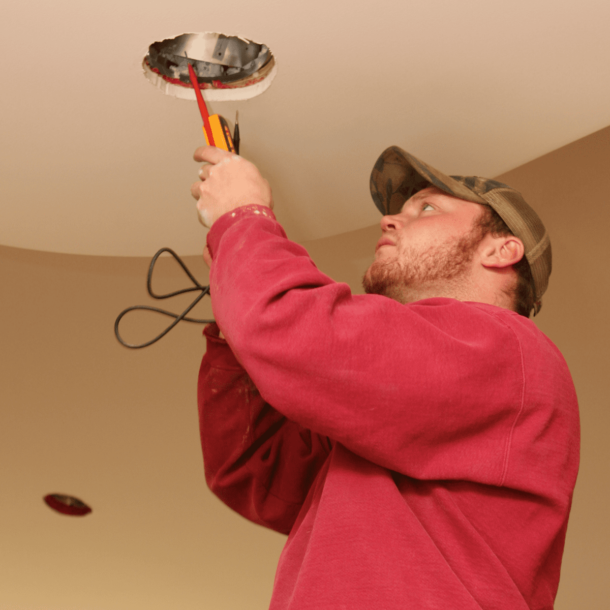 Install Ceiling Light Fixture Red Wire Shelly Lighting