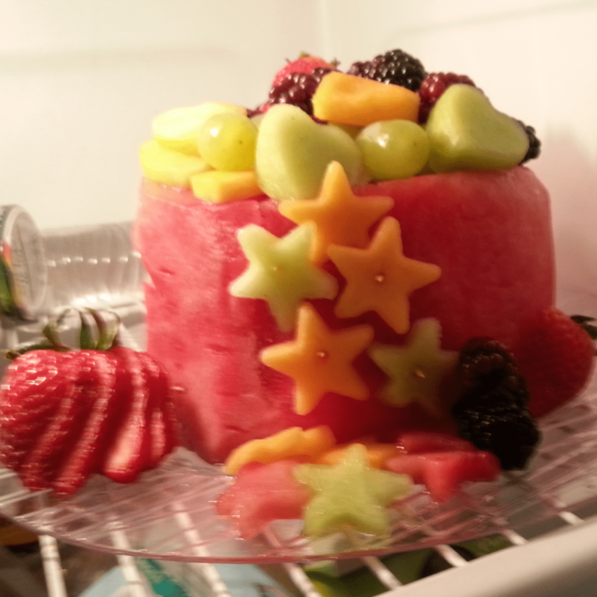 New Trend: 1st Birthday Melon Cakes - My Baby's Heartbeat Bear