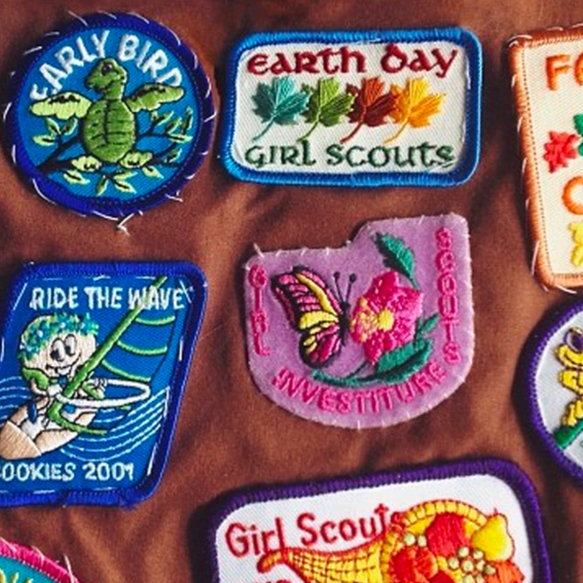 Place and Sew Your Hard-Earned Girl Scout Badges