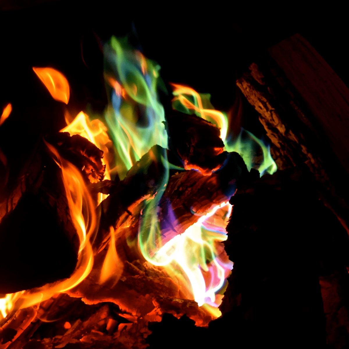 Fun Fact: How to turn fire different colors