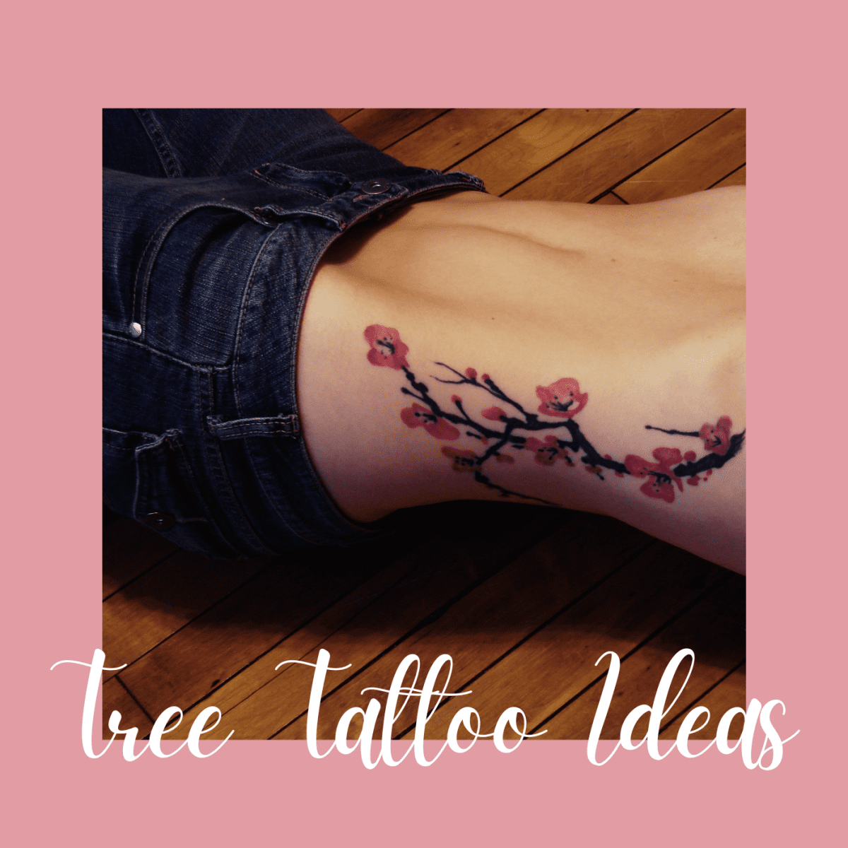 The Loving Tree Tattoo Design  LuckyFish Inc and Tattoo Santa Barbara