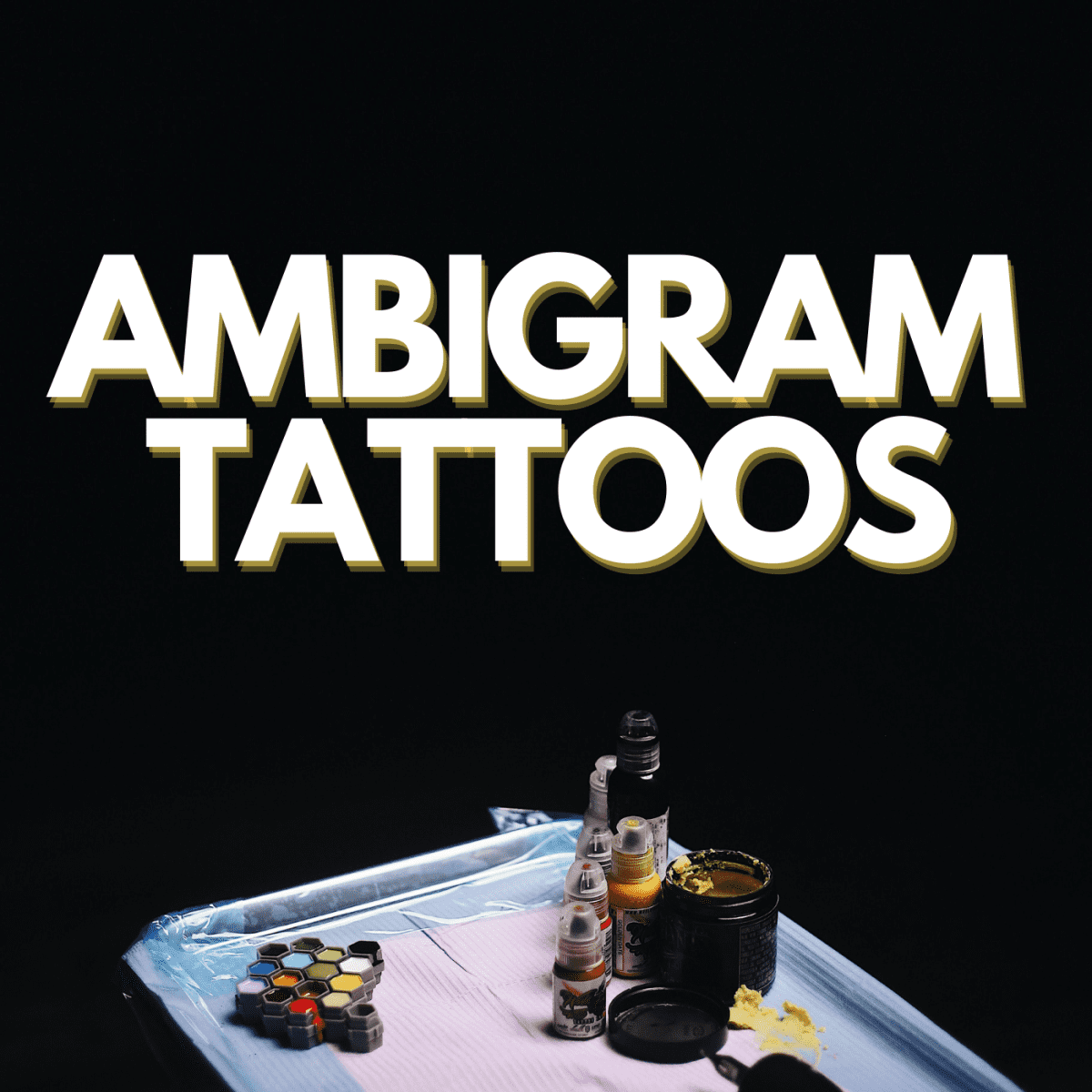 tattoo ideas ambigram tattoos