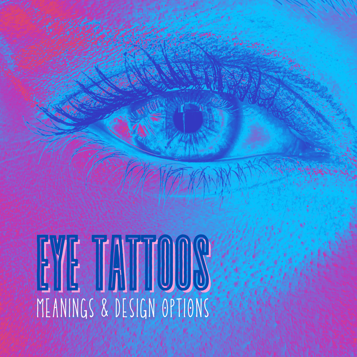 Eye tattoos, eye inking, photo gallery, Joeltron, | Blue Mountains Gazette  | Katoomba, NSW