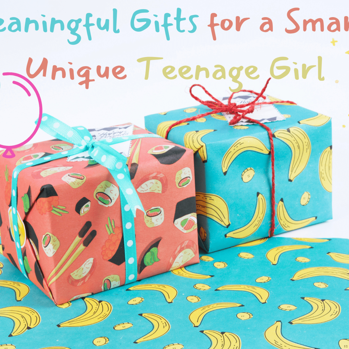Happy Lolli Unique Birthday Gift for Girls 8 Fabulous Individually Wrapped Gifts in One –Play Fun for Ages 7-13 with 8 Tasks to Encourage Empowerment and Motivate 