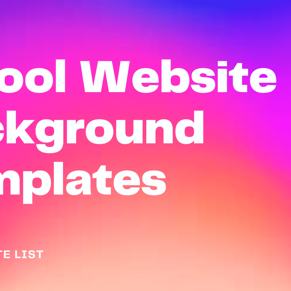 8 Best Website Background Templates to Check Out: The Ultimate List -  TurboFuture