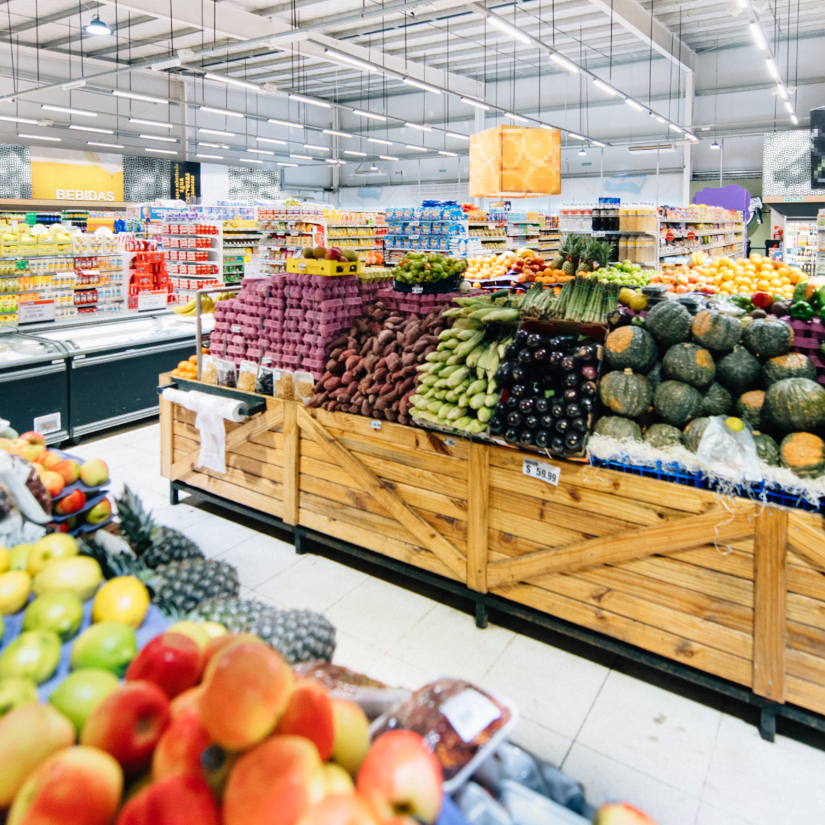 Wide-eyed Sainsbury's shoppers on opening day of now lost